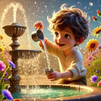 The Boy and the Flowers