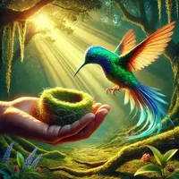 The Despoiled Humming Bird