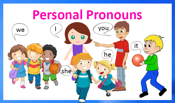 personal pronoun list