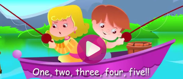 Nursery Rhyme - One, Two, Three, Four, Five, Nursery Rhymes