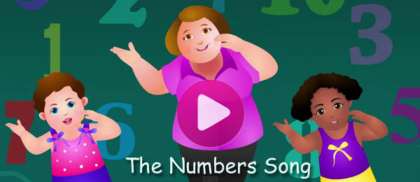 The Numbers Song | Nursery Rhymes for Kids