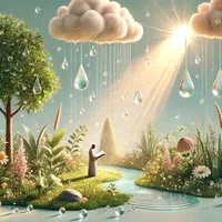 He Maketh the Rain to Fall in Small Drops