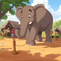 Elephants and a Rope