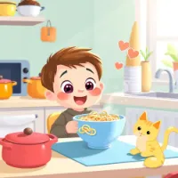 Stephen and a Bowl of Noodles