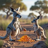 The Kangaroos' Tails