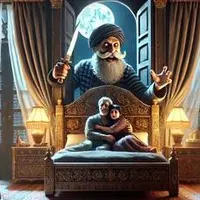 The Old Man, His Young Wife and The Thief