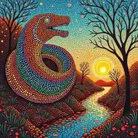 The Story Of The Rainbow Serpent