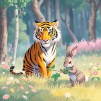 The Tale Of How The Tiger Got His Stripes