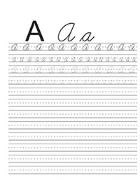 Cursive Handwriting Workbook