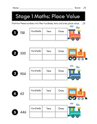 Math Activity Worksheets 4